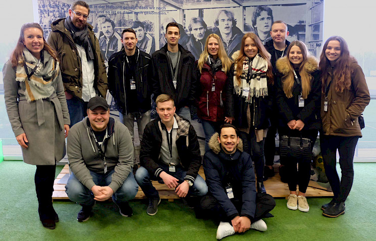 Gruppenfoto im DSC Museum.
